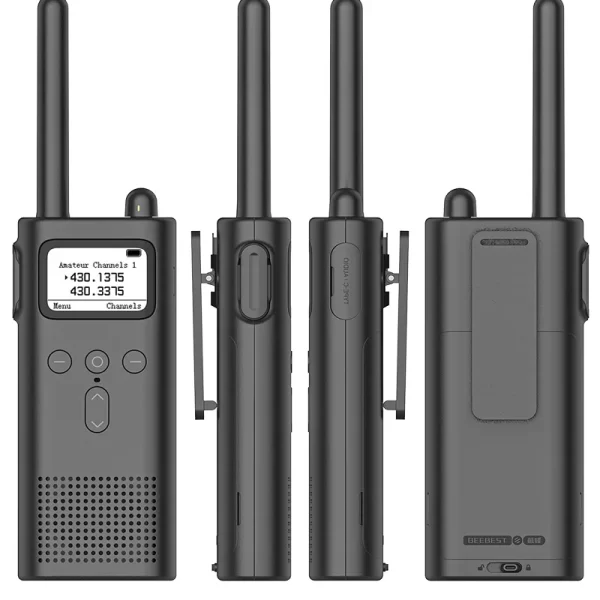 2025 new A218 Pro FM FRS GMRS uhf ultra thin walkie talkie 1.6-inch LCD VOX support APP writing bluetooth headphone for Xiaomi mijia wallkie talkie - Image 6