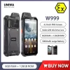UNIWA W999 ATEX Rugged Smartphone 4G 6.3 inch FHD LCD Mobile Phone 8GB 128GB Andriod 11 IP68 Waterproof 5000mAh NFC Cellphone