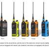 VR-N76 Transparent 8 colors Waterproof 2-ways Radio Free Shipping - Image 6