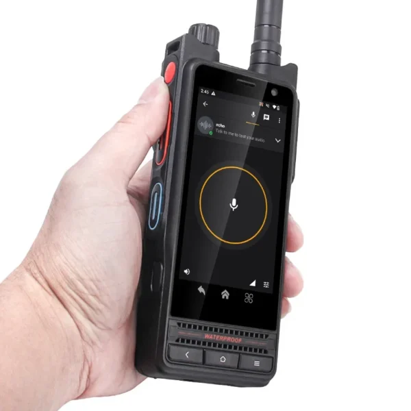 UNIWA P8 Android 14 Smart Zello Mobile Walkie Talkie 4 Inch HD+ Capacitive IPS Touch Screen Support NFC 5000mAh UHF  - Image 4