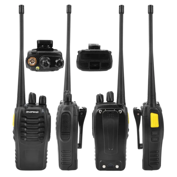 Baofeng BF-888HD UHF 2W Digital Encrypted & Analog VOX Noise Reduction Wireless Clone Frequency Copy Type-C Charge Walkie Talkie - Image 4