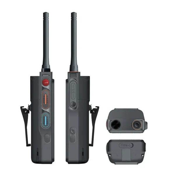 UNIWA P8 Android 14 Smart Zello Mobile Walkie Talkie 4 Inch HD+ Capacitive IPS Touch Screen Support NFC 5000mAh UHF  - Image 3