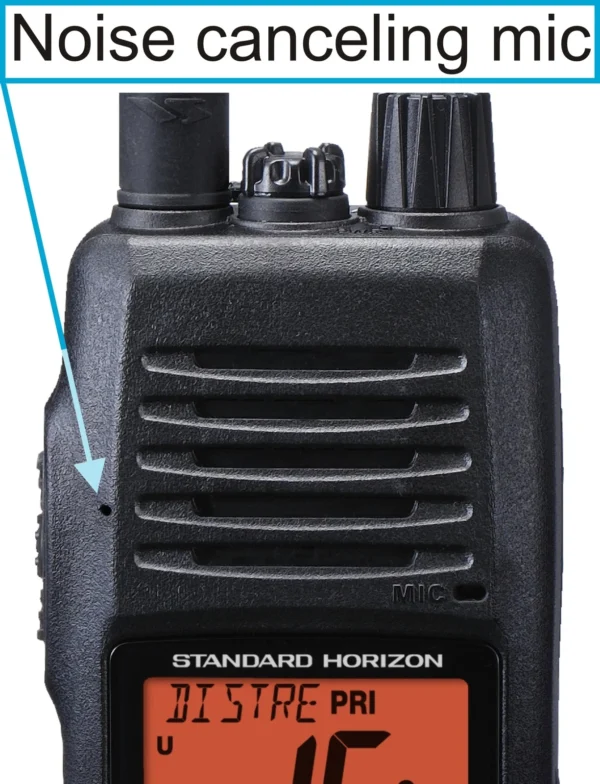 Standard Horizon HX400IS VHF Submersible Marine Walkie Talkie  Intrinsically Safe - Image 3