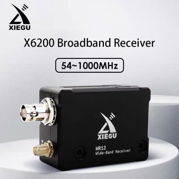Xiegu Wr12 Wideband Wide-Band Receiver Shortwave Radio Expansion Module X6200 54-1000mhz High Custom Sensitivity Component Gifts