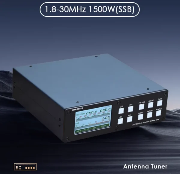 MAT-TUNER mAT-1500ProII Automatic Antenna Tuner 1500W(SSB) 1.8-30MHz HF Shortwave For YAESU ICOM KENWOOD General Radio
