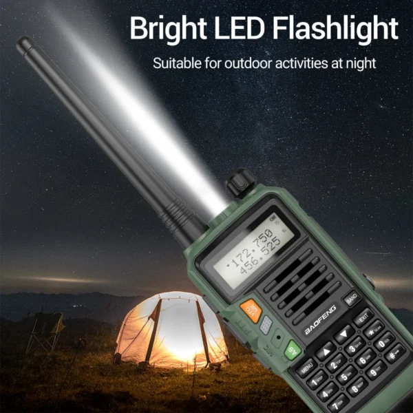 Baofeng UV-S9 PLUS 10W Walkie Talkie Dual Band Long Range VHF UHF Handheld Radio For UV-5R UV-K5 Ham Two Way Radio for Camping - Image 4