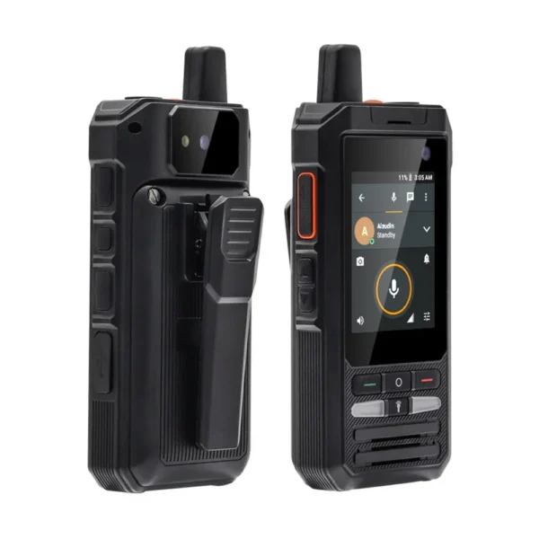 UNIWA F80S POC Walkie Talkie 4G Rugged Phone Spreadtrum Quad Core 1GB+8GB 4000mAh Battery 2.4Inch 1.4GHz Android 10 Mobile Phone - Image 2