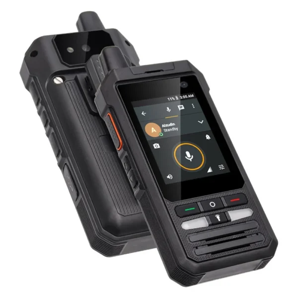 UNIWA F80S POC Walkie Talkie 4G Rugged Phone Spreadtrum Quad Core 1GB+8GB 4000mAh Battery 2.4Inch 1.4GHz Android 10 Mobile Phone - Image 3