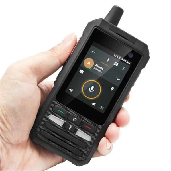 UNIWA F80S POC Walkie Talkie 4G Rugged Phone Spreadtrum Quad Core 1GB+8GB 4000mAh Battery 2.4Inch 1.4GHz Android 10 Mobile Phone - Image 4