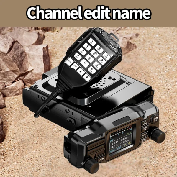 ZASTONE D500 Car Walkie Talkie 25W Mini Mobile Car Radio HF Transceiver Aviation AM Frequency Decoding Outdoor Communication - Image 6