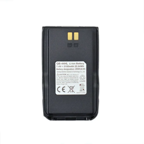 AnyTone QB44HL Li-ion Battery Optional USB C port 7.4V 3100mAh 22.94WH for AT868 AT878UV II Plus Series HAM Radio Accessory - Image 4