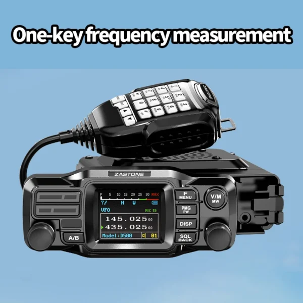 ZASTONE D500 Car Walkie Talkie 25W Mini Mobile Car Radio HF Transceiver Aviation AM Frequency Decoding Outdoor Communication - Image 3