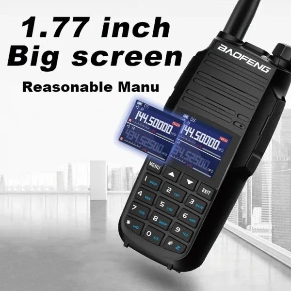 Baofeng UV-29 Pro Max Two Way Radio NOAA 999 Channel Long Range DTMF Walkie Talkie Type-C Charging Display Walkie Talkie - Image 2