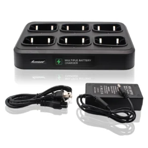 Rapid Desktop Charger Six Way Multi charger for HYTERA HYT Radio TC-508 TC-446S TC-518 TC-580 TC-500S TC-585 TC-560 TC-510