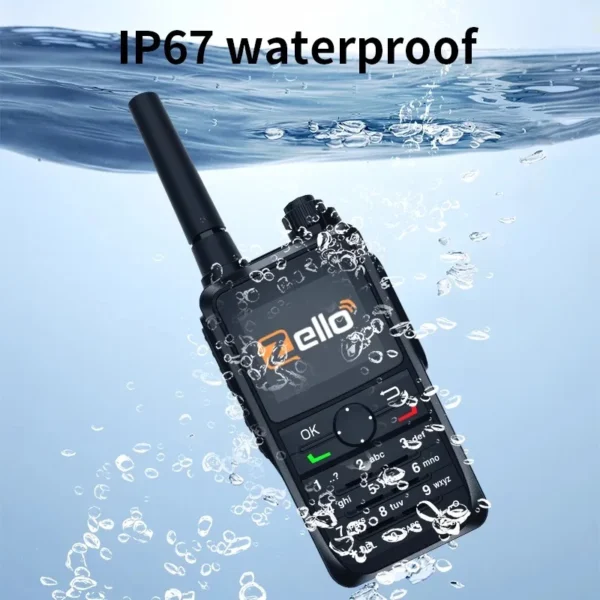 Zello Walkie Talkie Network Radio Global POC Wifi BlueTooth GPS Waterproof Cell Phone Worldwide Talking Two Way Radio - Image 4