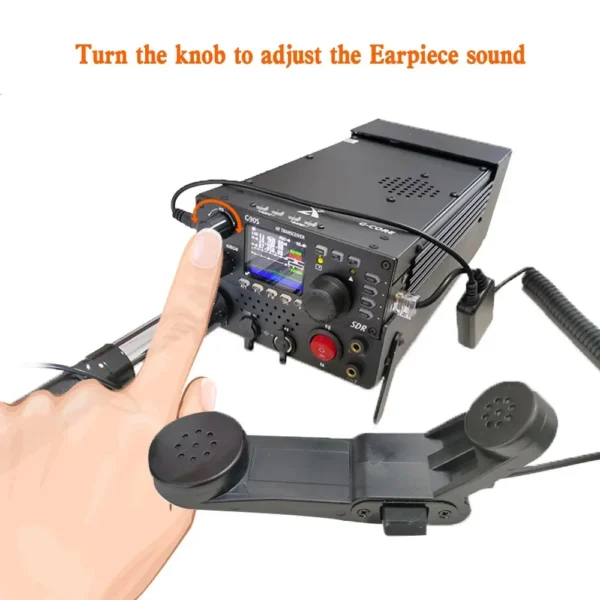 H250 XIEGU Microphone G90 G90S Handheld Microphone Emergency Communication Microphone Short Wave HF Transceiver Radio - Image 4