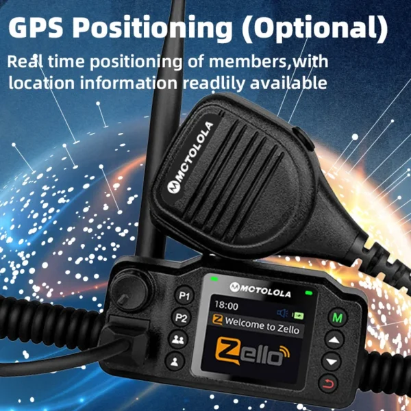 Mini POC Network Car Walkie-Talkie Zello GPS Long Distance 4G Android WiFi Dual SIM For Vehicle Fleet Transportation - Image 2