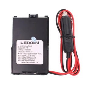 LEIXEN NOTE Battery Eliminator for UV-25D Note 25W Portable Radio Handheld Walkie Talkie power supply 12V Car Charger