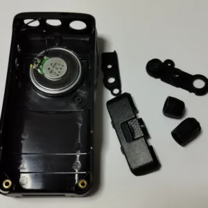 Kenwood Radio Front Panel Cover Case Housing Shell with Volume Channel Knobs for TK-3000 TK-2000 TK3000 TK2000 TK-U100 TKU100 Walkie Talkie