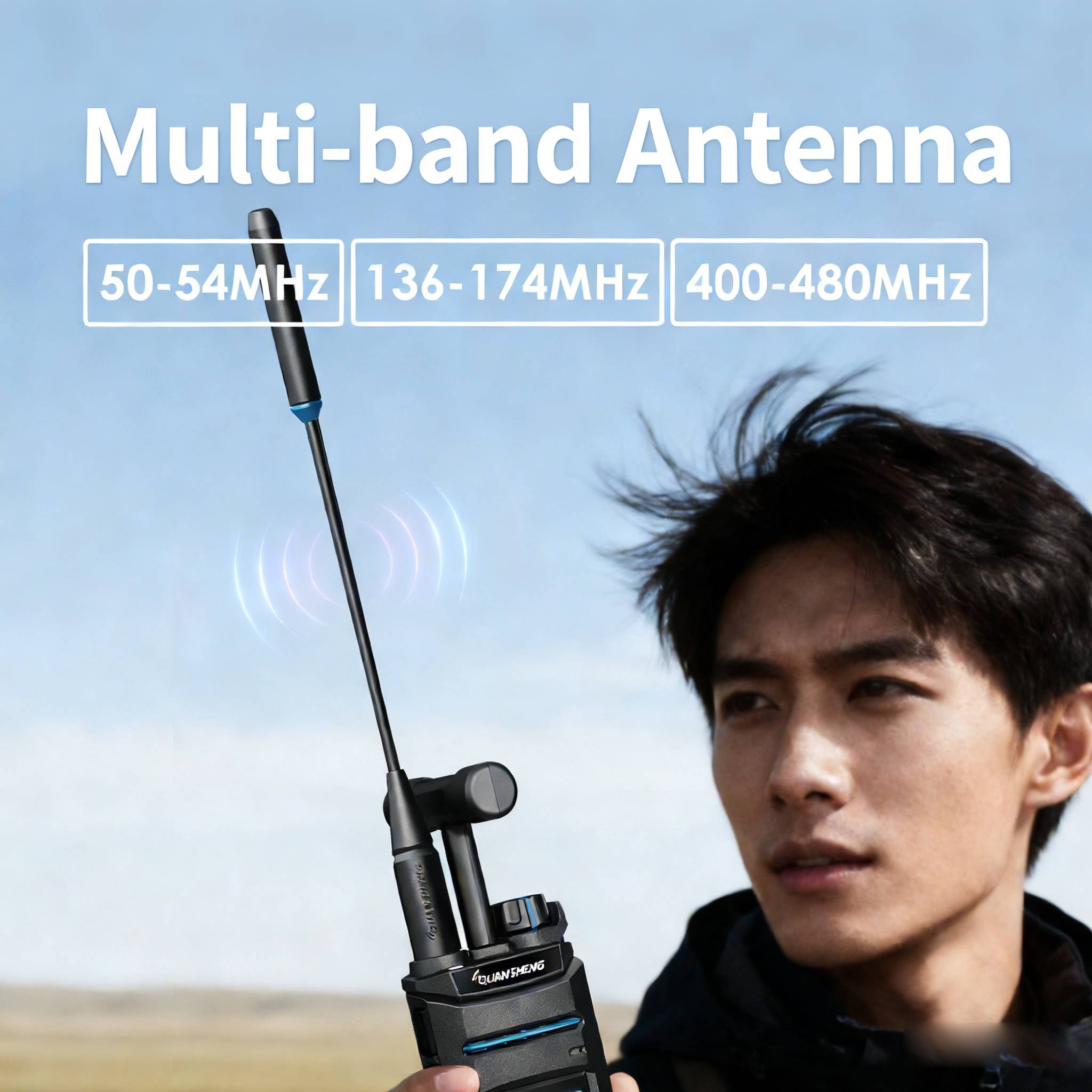 Professional TK11 Original Antenna 25cm: SMA Female Connector, Two-Way Radio Accessory - Image 3