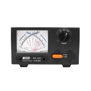 NISSEI RX-103 HF/V/U Band Power Monitor for Ham Radio & Walkie Talkie