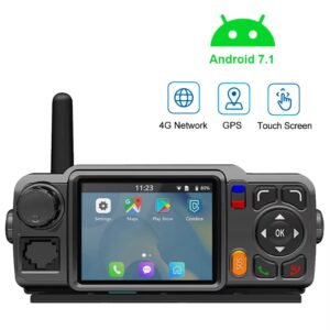 TD-M6Plus 4G Android Car Walkie Talkie – Zello Real-PTT POC Radio GPS