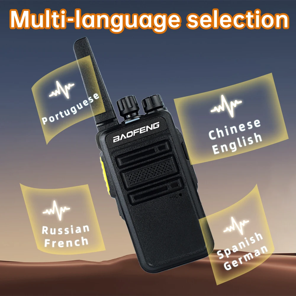 Six ways Charger and Baofeng BD-V12B GMSK Digital Walkie Talkie with Encrypted Call & Active Noise Reduction - Image 6