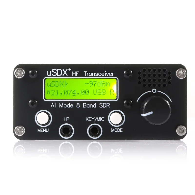 R1.02W 3-5W USDX+ SDR Transceiver | All Mode 8 Band HF Ham Radio QRP CW Transceiver 80M/60M/40M/30M/20M/17M/15M/10M - Image 2
