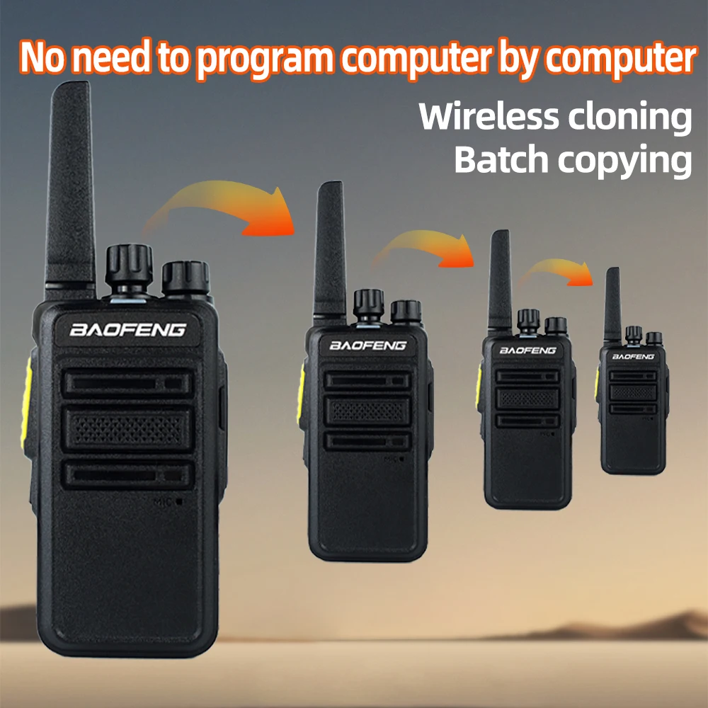 Six ways Charger and Baofeng BD-V12B GMSK Digital Walkie Talkie with Encrypted Call & Active Noise Reduction - Image 5