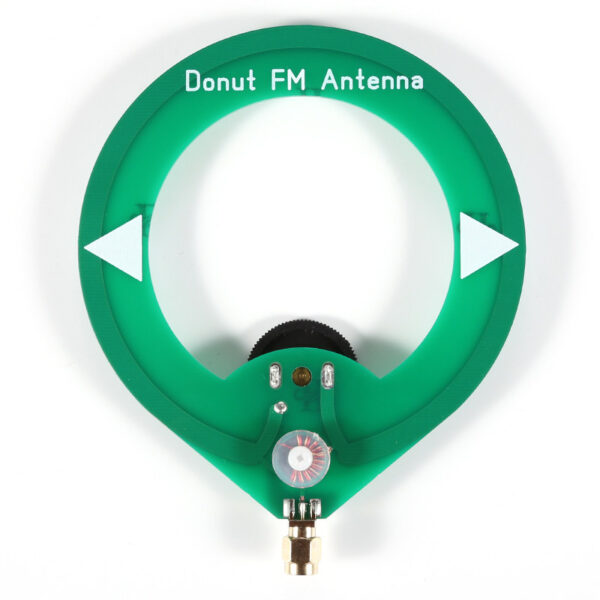 Donut FM Antenna 75M-135MHz FM Antenna SMA Male Interface Mini Loop ...