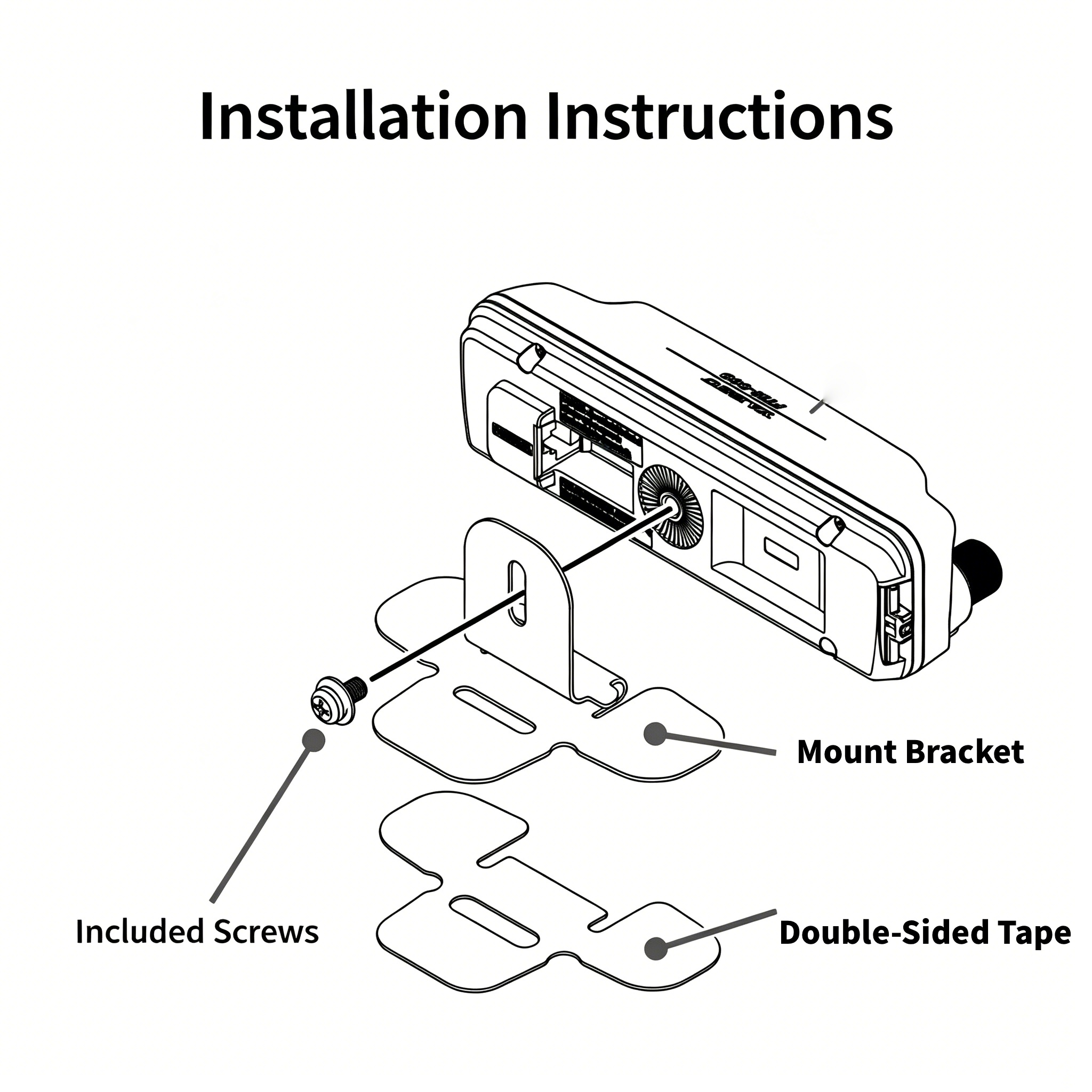 Yaesu Genuine Adhesive Mount for Separated Control Heads (FTM-100DR to 6000R) - Image 5
