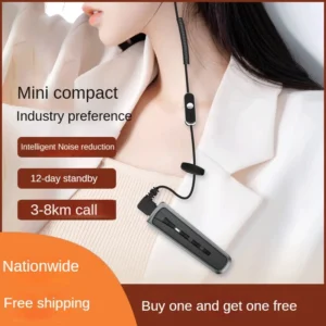 Mini Ham Radios for Civilian Restaurants, Hotel hair salons, Beauty salons, Wireless walkie talkie with headphones