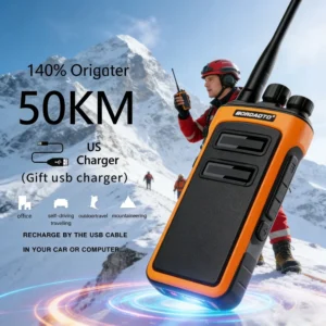 How to Easily Clone Frequencies: Long-Range Waterproof Walkie Talkie with One Key Decoding