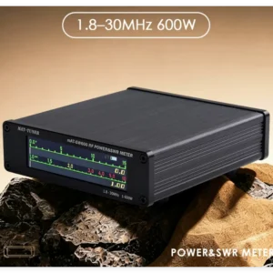 MAT-SW600 Digital Standing Wave Meter Power Meter SWR Meter 1.8-30MHz 600W HF Short Wave High Precision Measurement