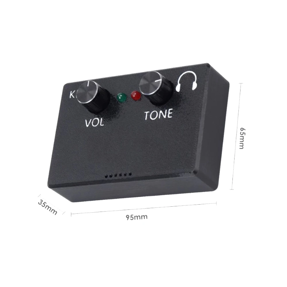 HT-6 Morse Code Trainer with Adjustable Volume & Tone | CW Sound & Light Practice Oscillator for Manual Telegraph Key - Image 2